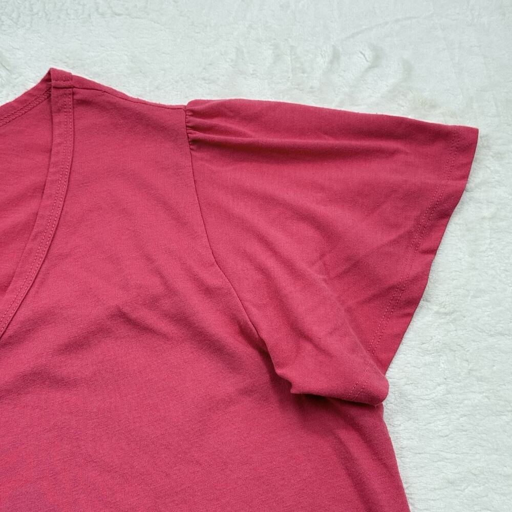 Torrid T-Shirt Women’s Size 2 Classic Fit V Neck Short Sleeve Pink Tee Casual - Picture 4 of 9